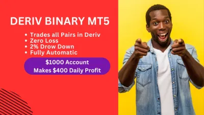 i will provide you Best DERIV Trading Bot Best Deriv MT4 Volatility forex bot