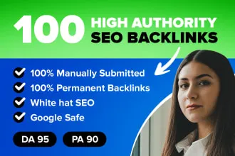 I will provide you 100 USA pr9 high da seo backlinks