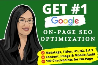 I will do perfect on page SEO optimization Rank Your Site on Google #1